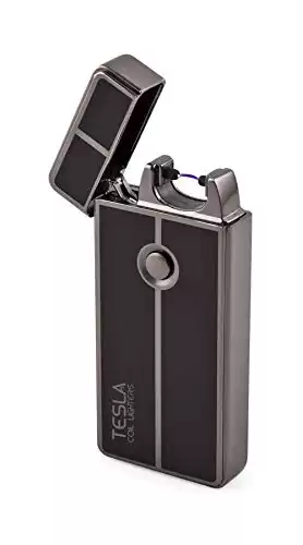 Tesla Coil Lighters™ USB Rechargeable Windproof Arc Lighter (1. Gun Metal)