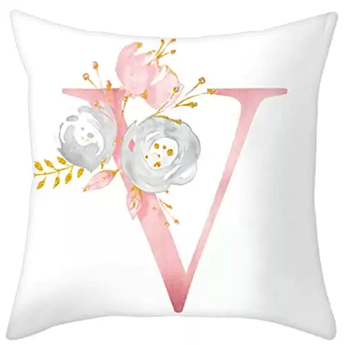 V-Letter Pillow