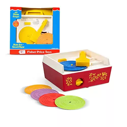 Vinyl Record Player for Preschoolers
