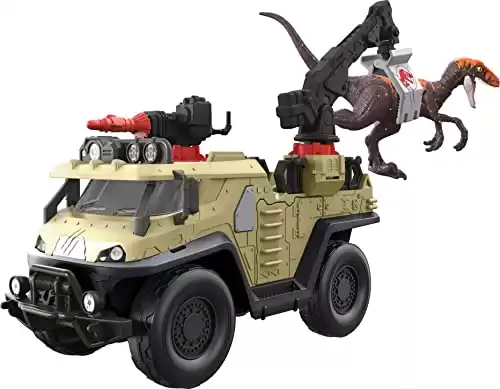 Velociraptor Attack Truck Toy from Mattel