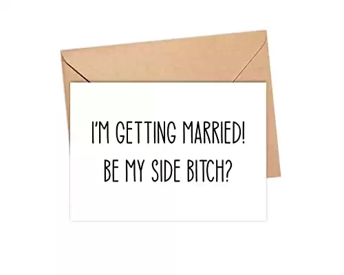 Funny Bridesmaid Ask Card