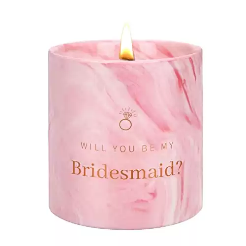 Bridesmaid Proposal Candle