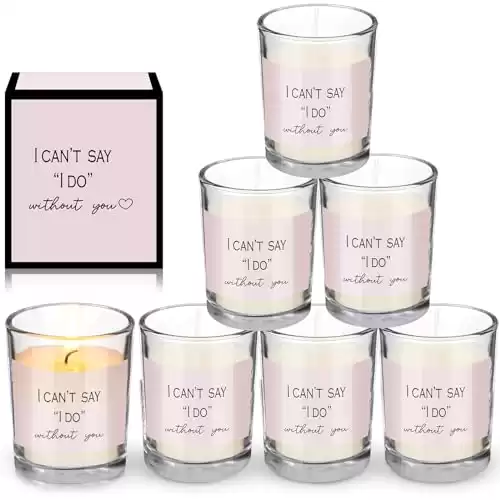 Can't Say I Do Without You Candles