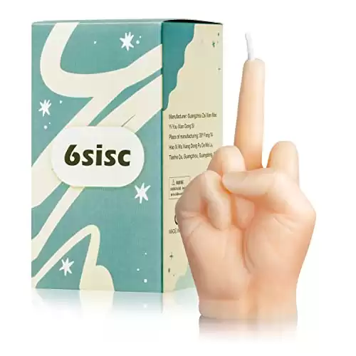 Middle Finger Scented Candle