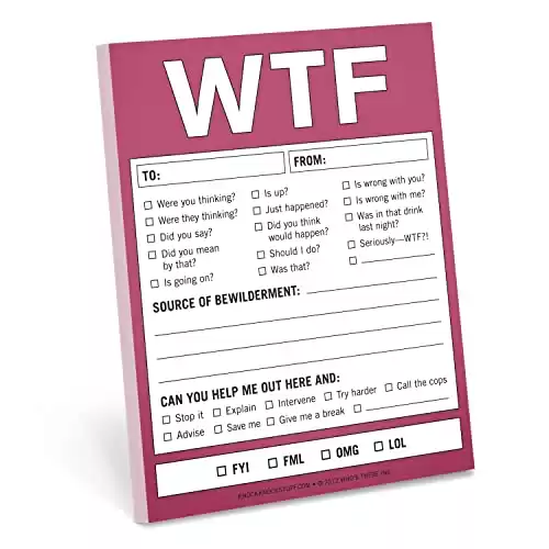 WTF Note Pad